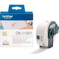 Brother DK-11201 - Black on white - 29 x 90 mm 400 label(s) (1 roll(s) x 400) address labels